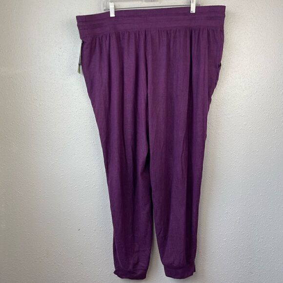 NWT Purple Sweatpants Size 3X - Picture 4 of 7